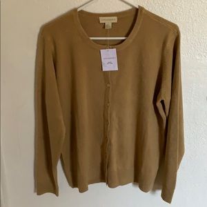 NWT Appleseeds button up cardigan